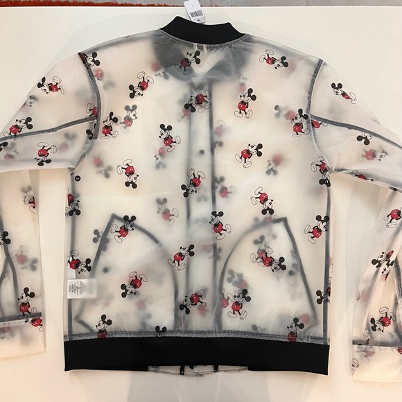 Transparent Mickey Bomber Jacket - Rain Jacket / raincoat - Picture 2 of 5